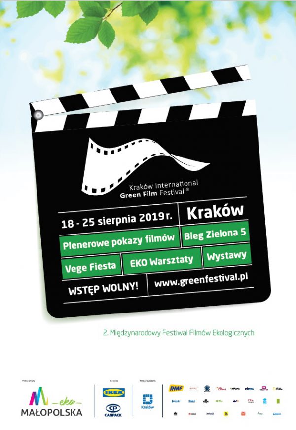 Kraków Green Film Festival 2020, grafika reklamowa