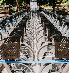 Rowery Smart En City Tartu - stacja z rowerami elektrycznymi