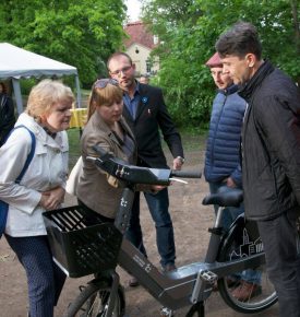 Smart En City Tartu - prezentacja roweru elektrycznego